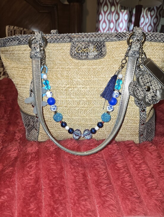 Coach Handbags - Coach Straw Tote